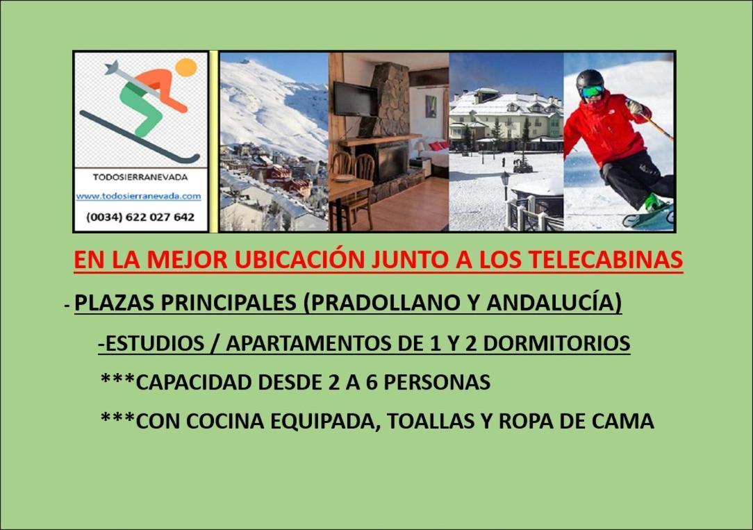 Ski Plaza Sierra Nevada & Zona Baja Exterior photo